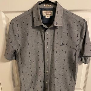 Original Penguin Short Sleeve Button Down - Size M
